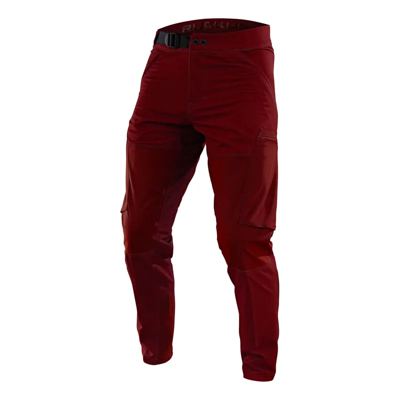Troy Lee Designs Ruckus Mono Cargo Trousers in Oxblood
